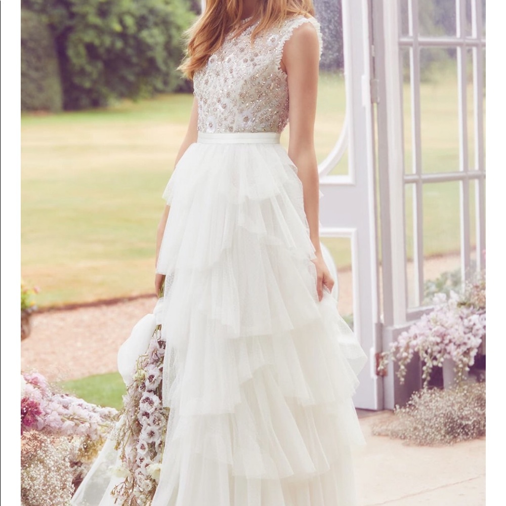 Needle & thread gown UK size 8